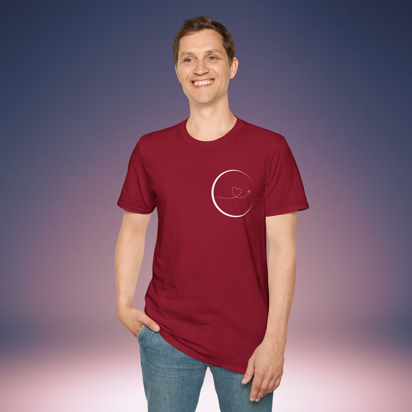 🤾♀️A Leap of Faith Unisex Softstyle T-Shirt