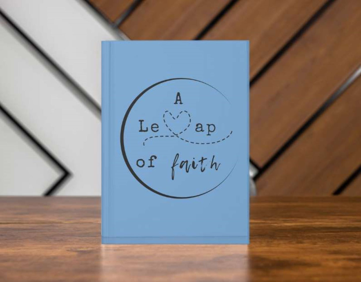 😇A Leap Of Faith Hardcover Journal Matte