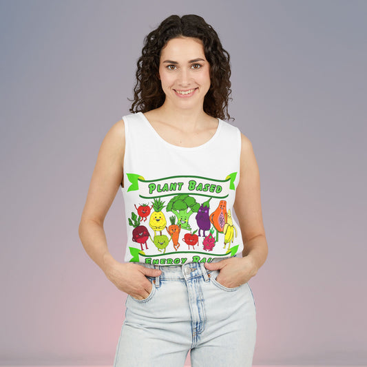 🌿Plant Based Energy Raised Unisex Tank Top