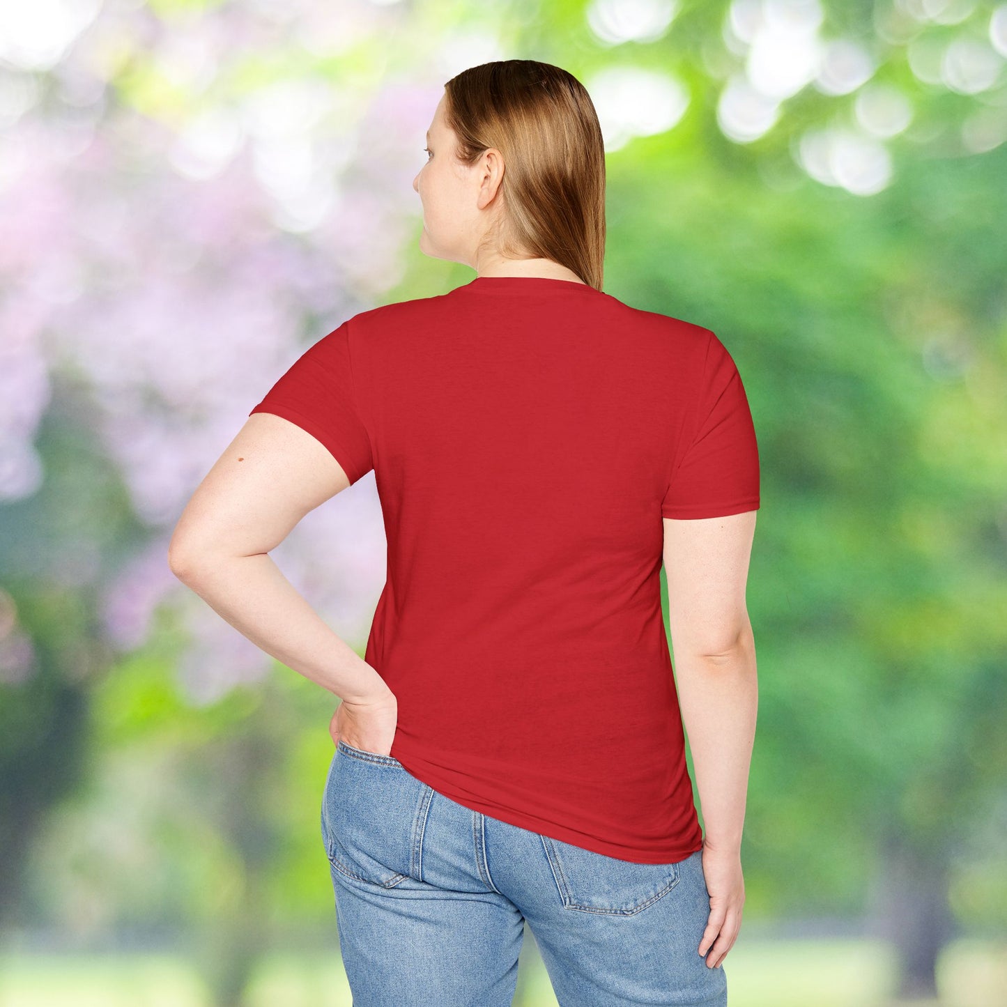 ❣️You are here Unisex Softstyle T-Shirt