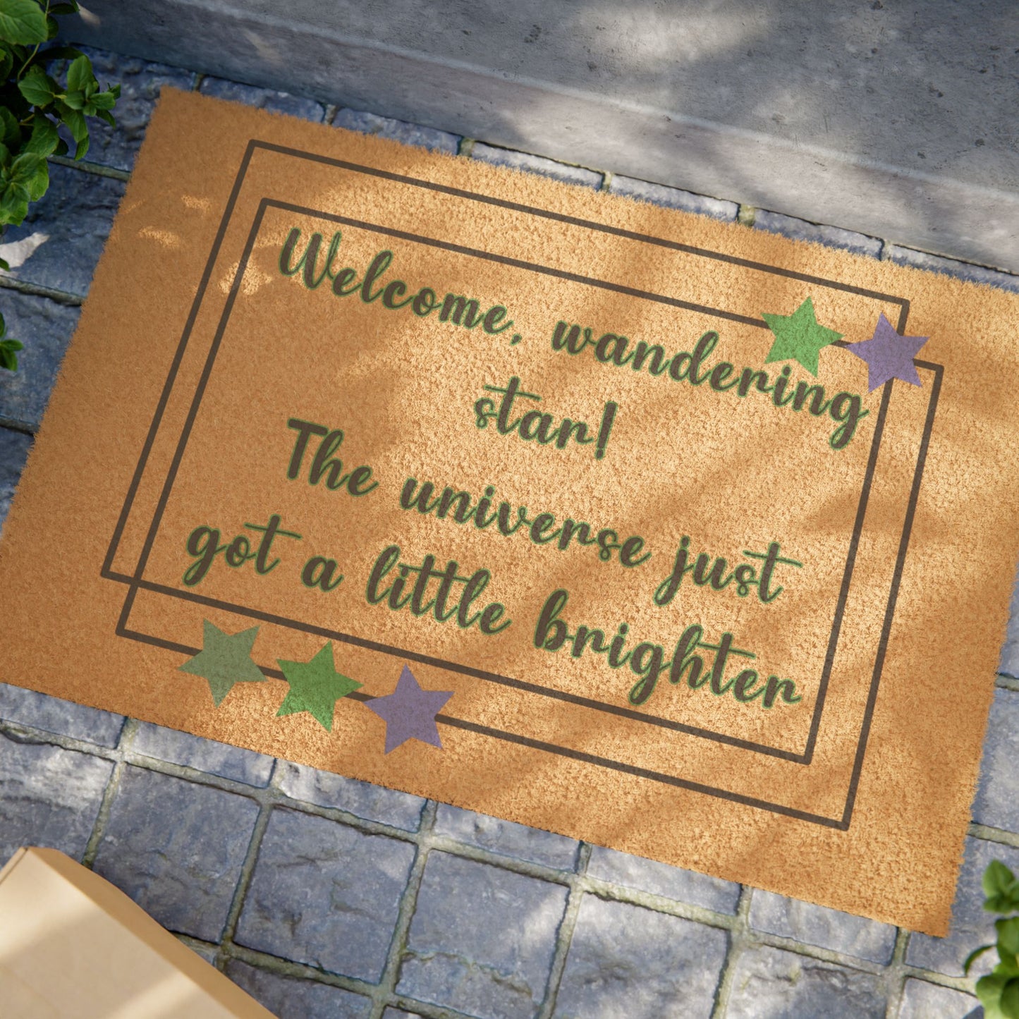 🌟Welcome, Wandering Star Doormat