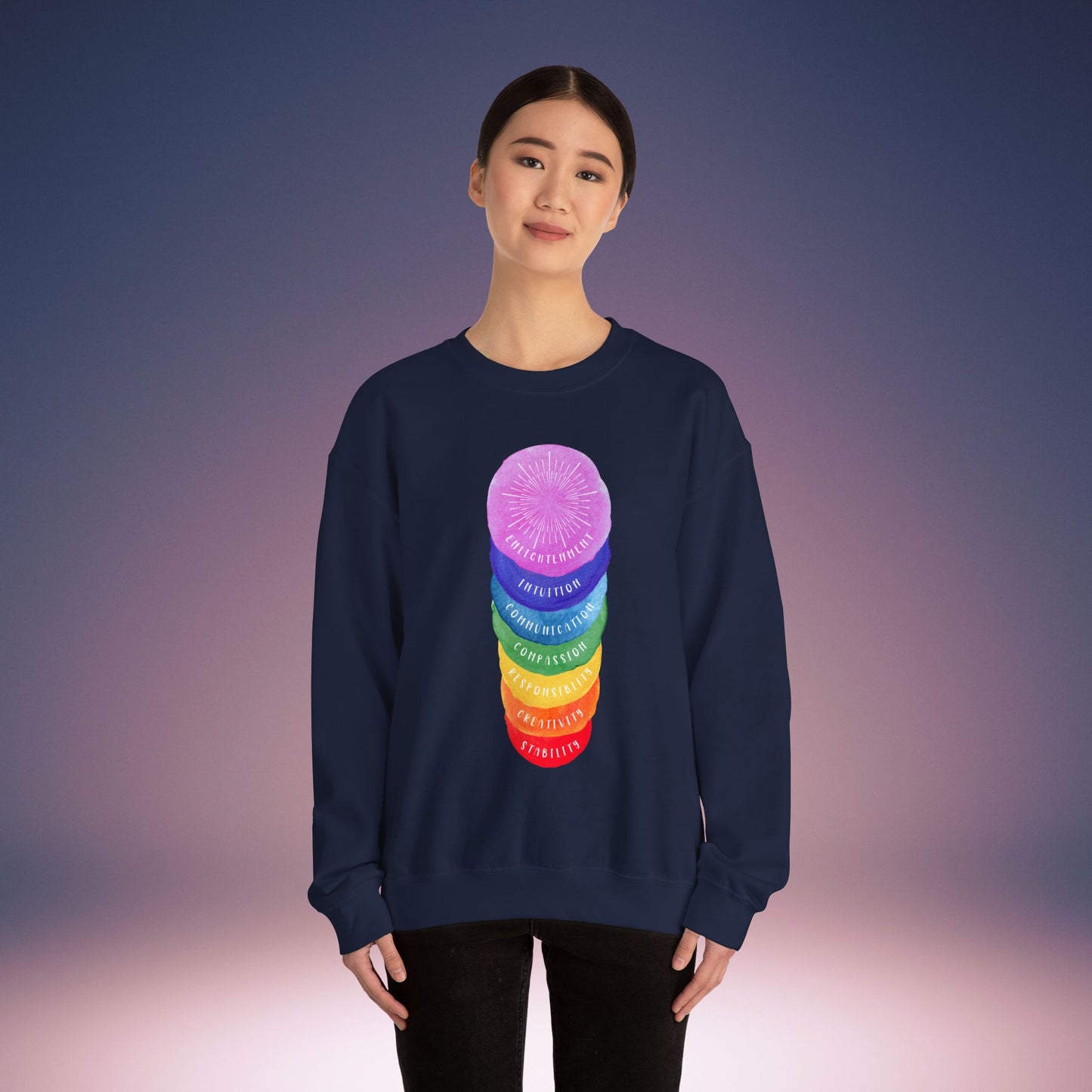 🌈Rights Rainbow Unisex Heavy Blend™ Crewneck Sweatshirt
