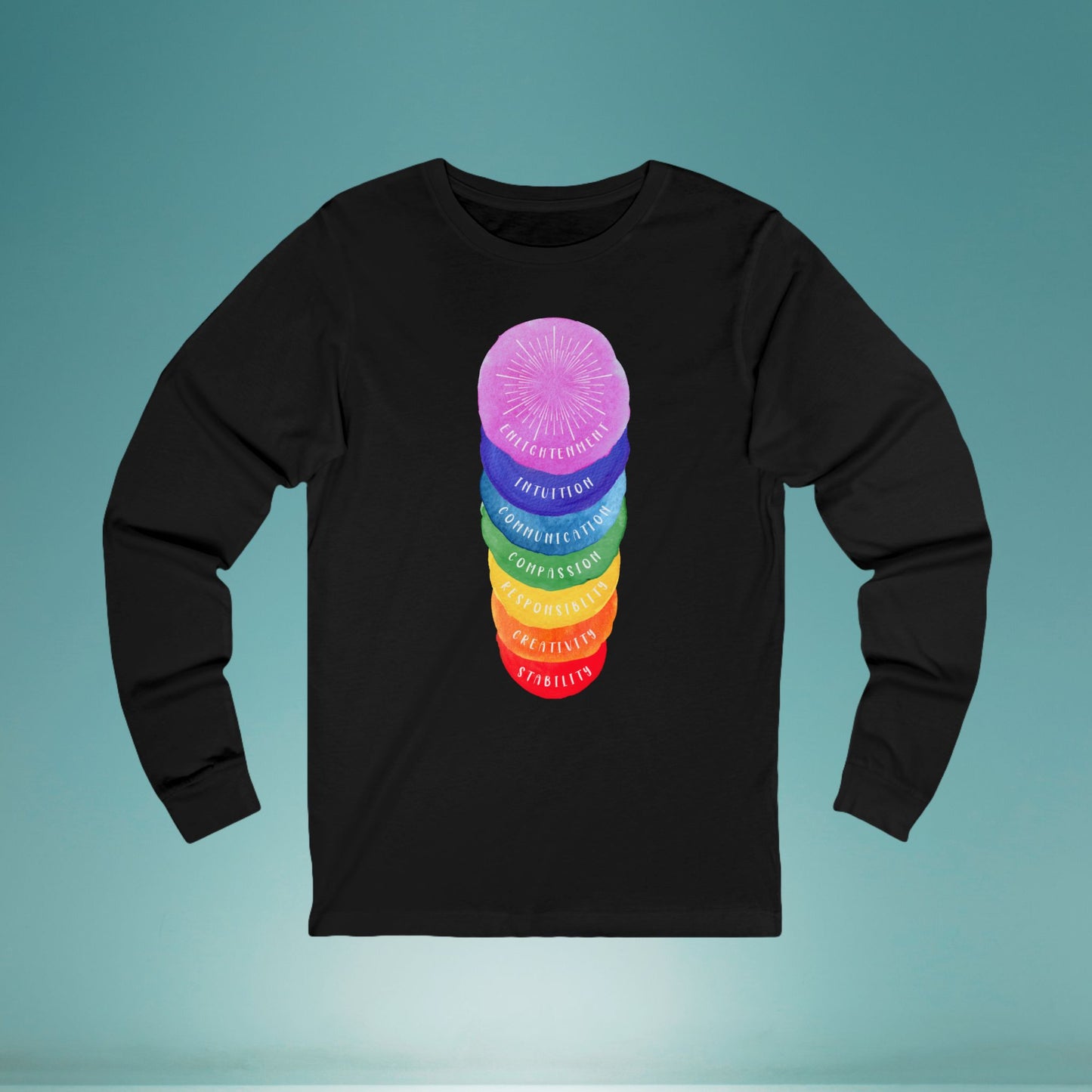 ❤️💚💙Rainbow Rights Unisex Jersey Long Sleeve Tee