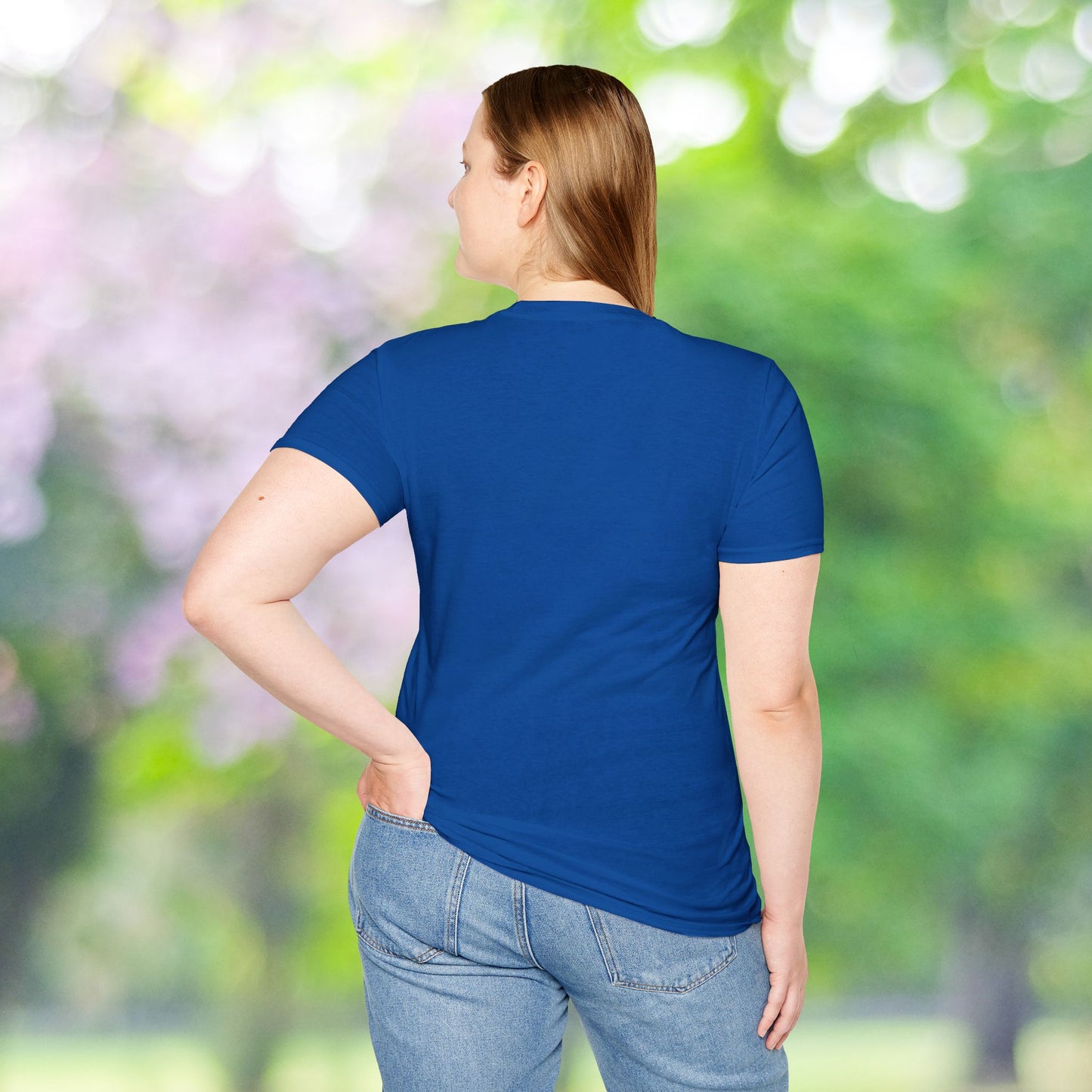 ❣️You are here Unisex Softstyle T-Shirt