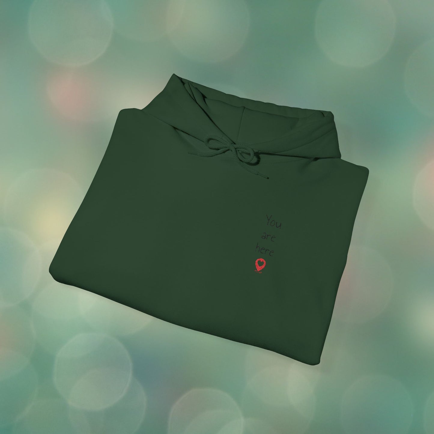 📍You are here Embroidered Unisex Heavy Blend™ Hooded Sweatshirt