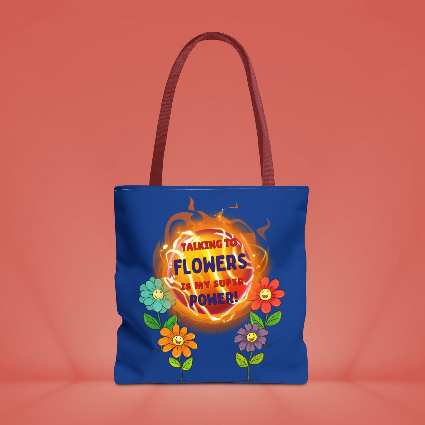 🌸Talking To Flowers Is My Super Power Tote Bag