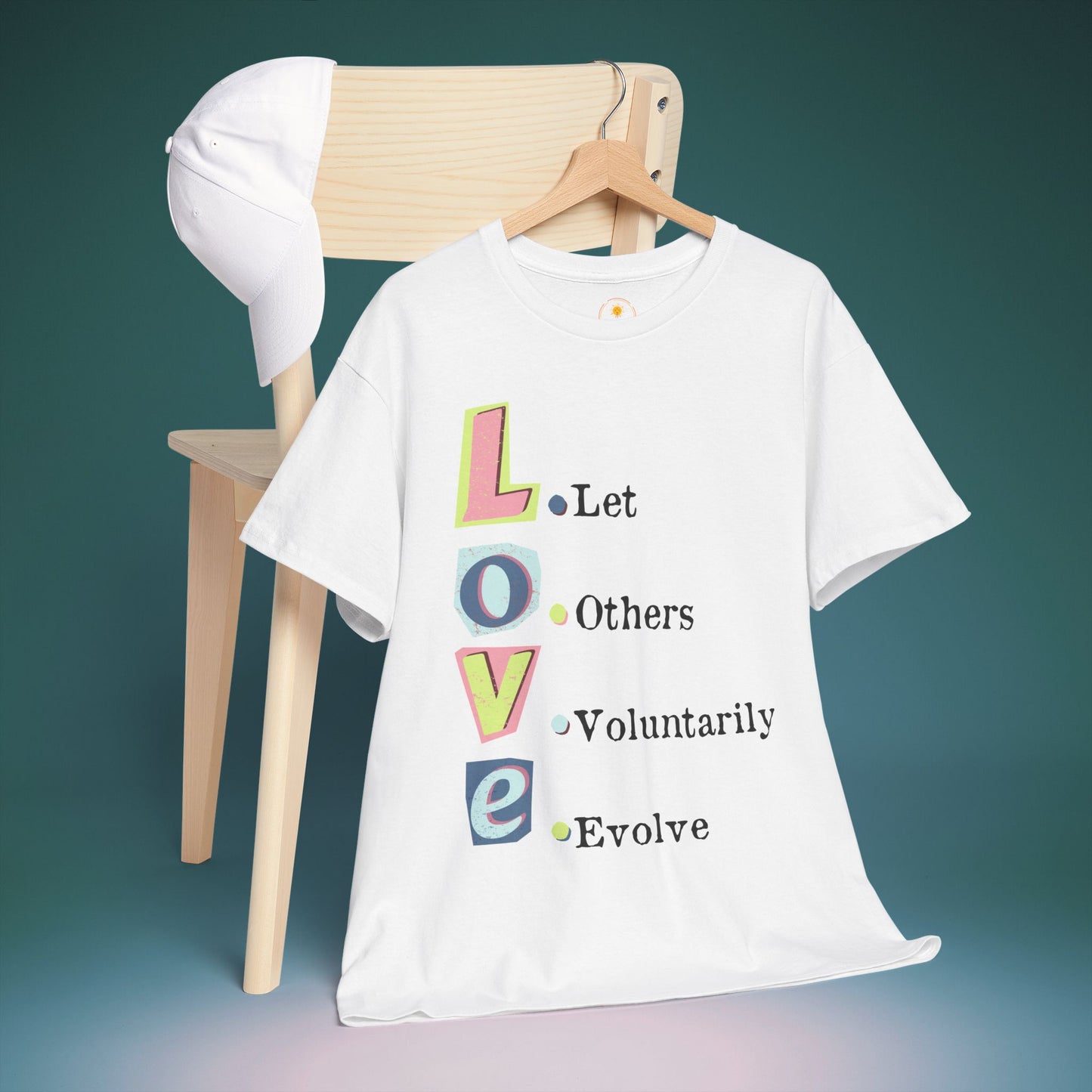 💗L.O.V.E Unisex Heavy Cotton Tee