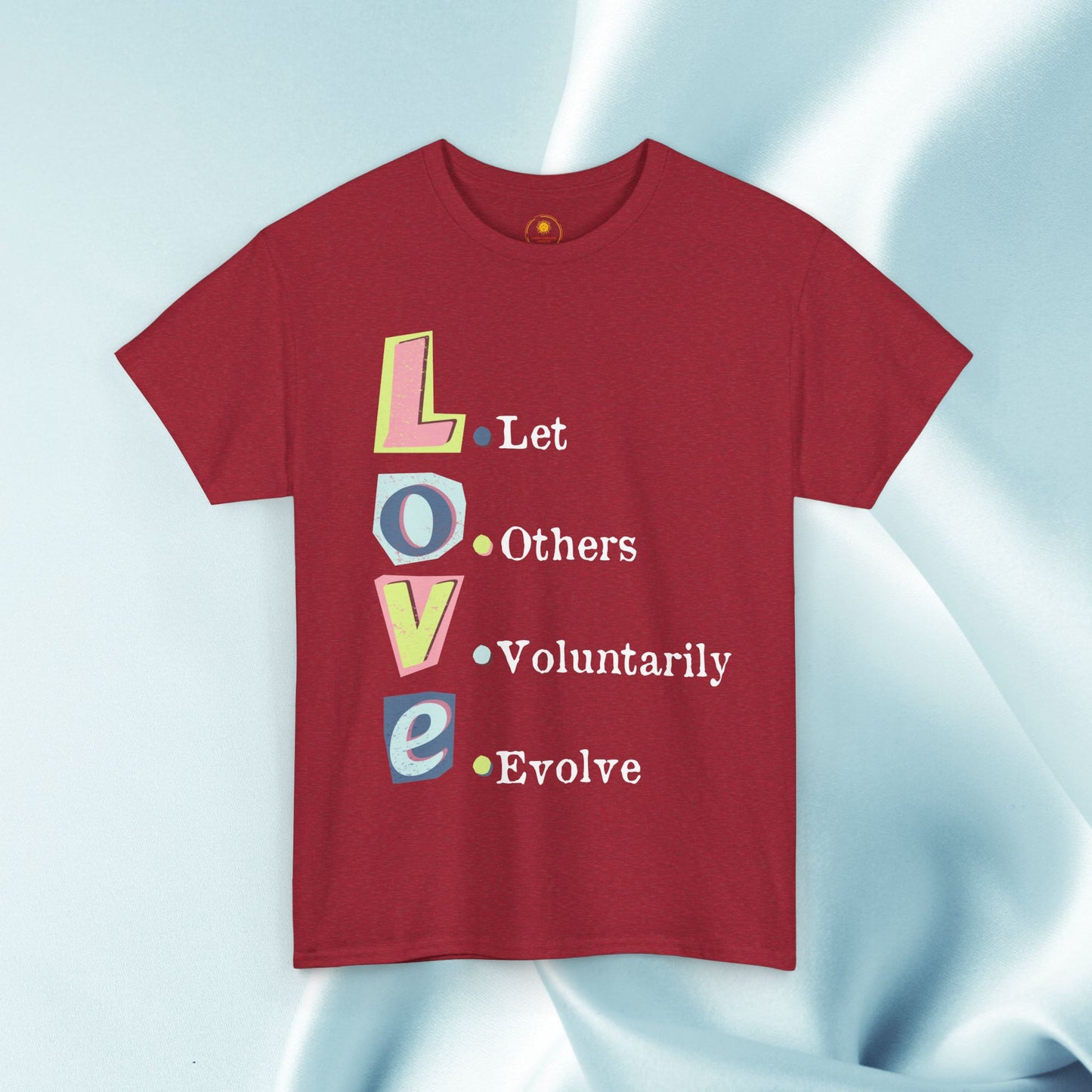 💗L.O.V.E Unisex Heavy Cotton Tee