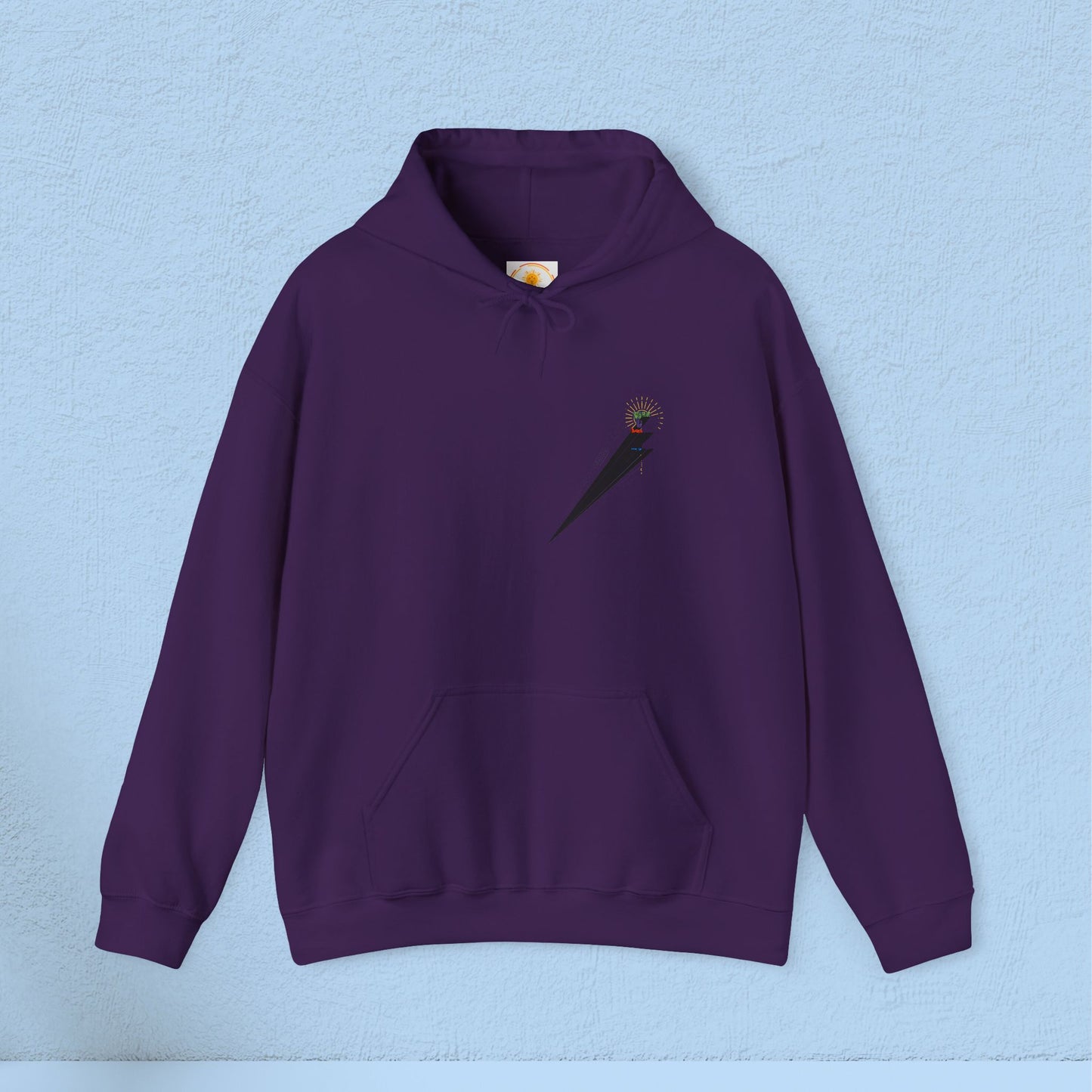 🌞Vibe Up Your Life Unisex Heavy Blend™ Embroidered Hooded Sweatshirt