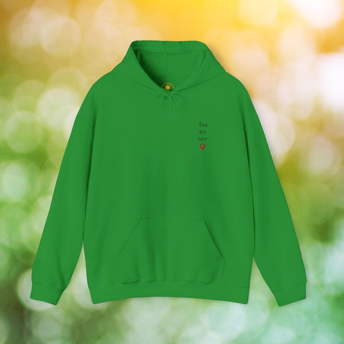 📍You are here Embroidered Unisex Heavy Blend™ Hooded Sweatshirt