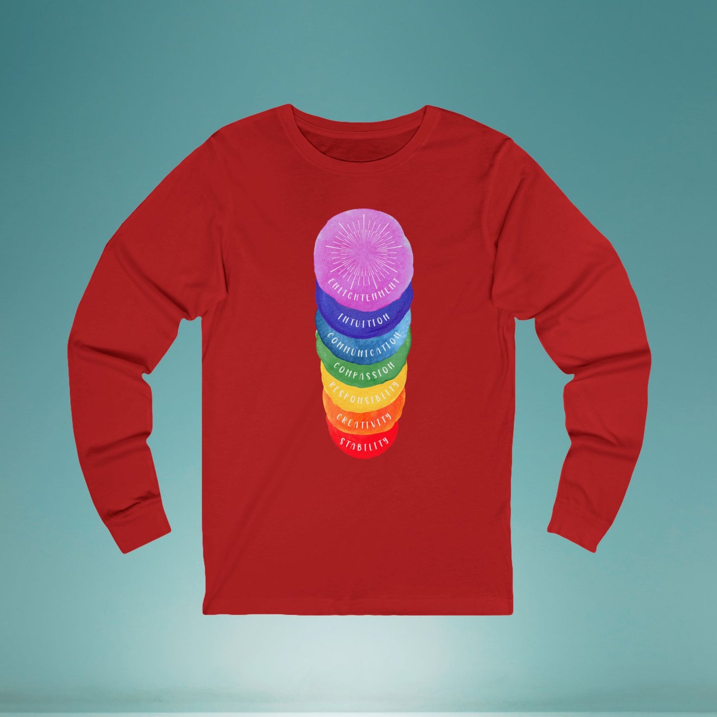 ❤️💚💙Rainbow Rights Unisex Jersey Long Sleeve Tee