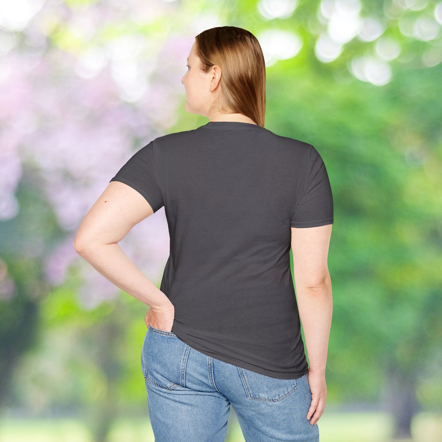 ❣️You are here Unisex Softstyle T-Shirt