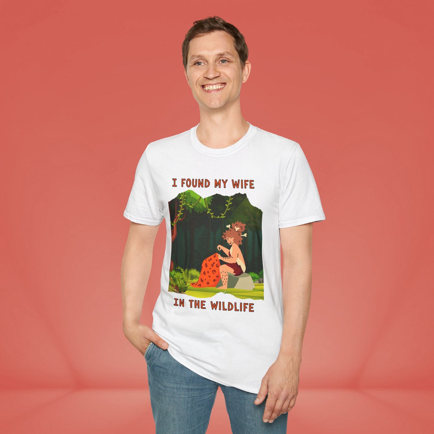 😄I Found My Wife in the Wildlife Unisex T-Shirt