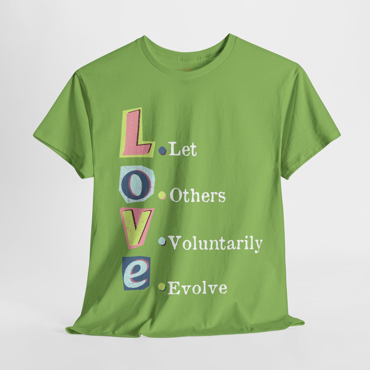 💗L.O.V.E Unisex Heavy Cotton Tee