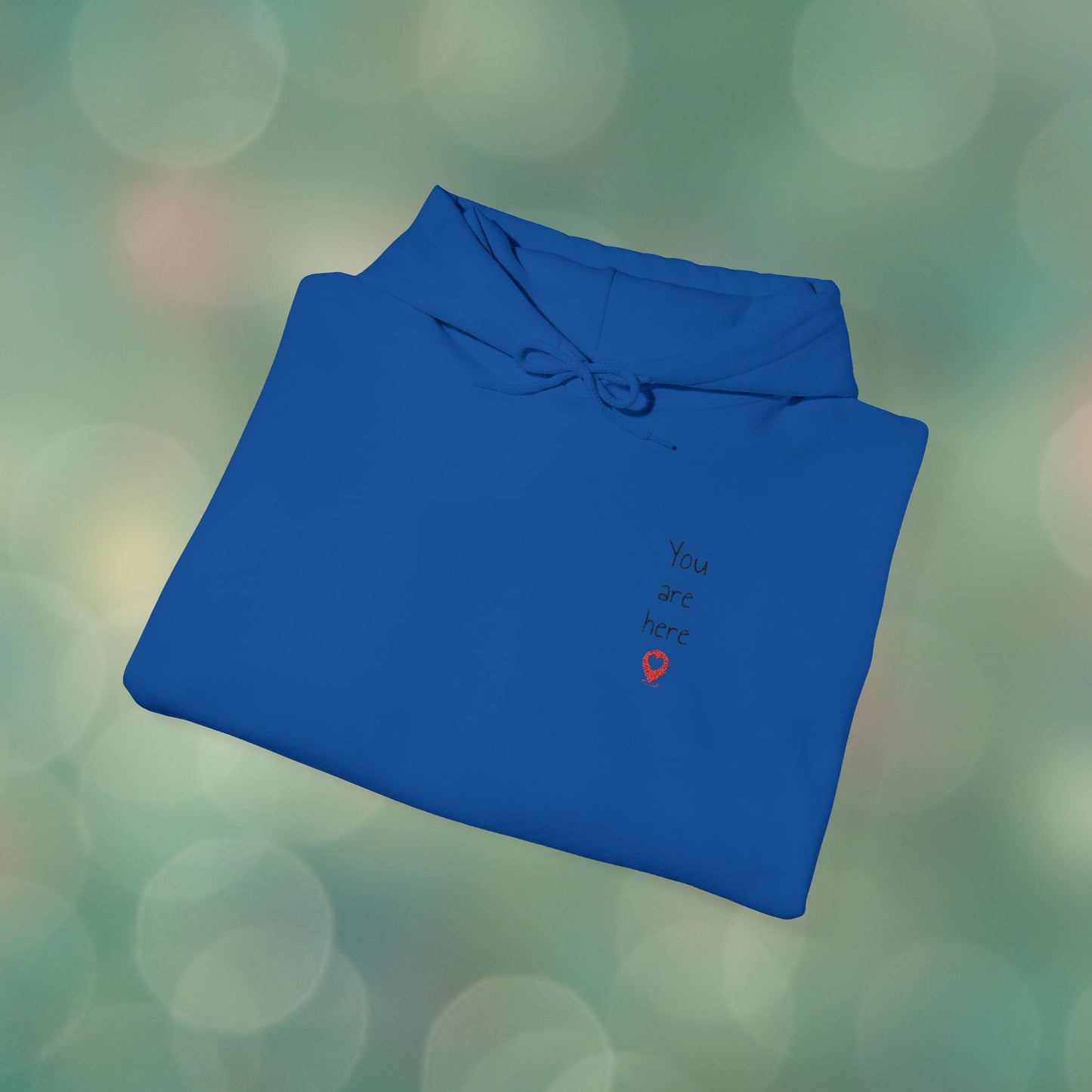 📍You are here Embroidered Unisex Heavy Blend™ Hooded Sweatshirt