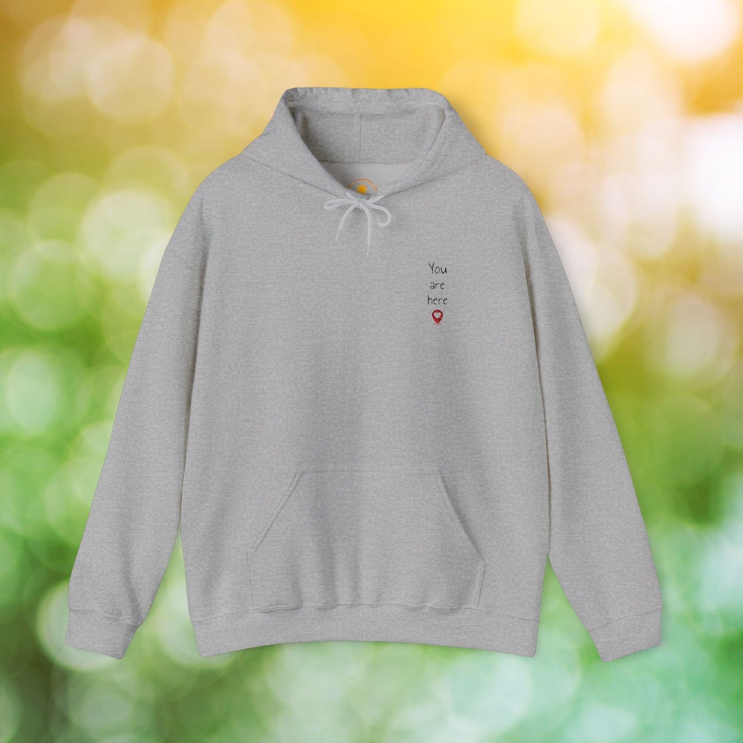 📍You are here Embroidered Unisex Heavy Blend™ Hooded Sweatshirt