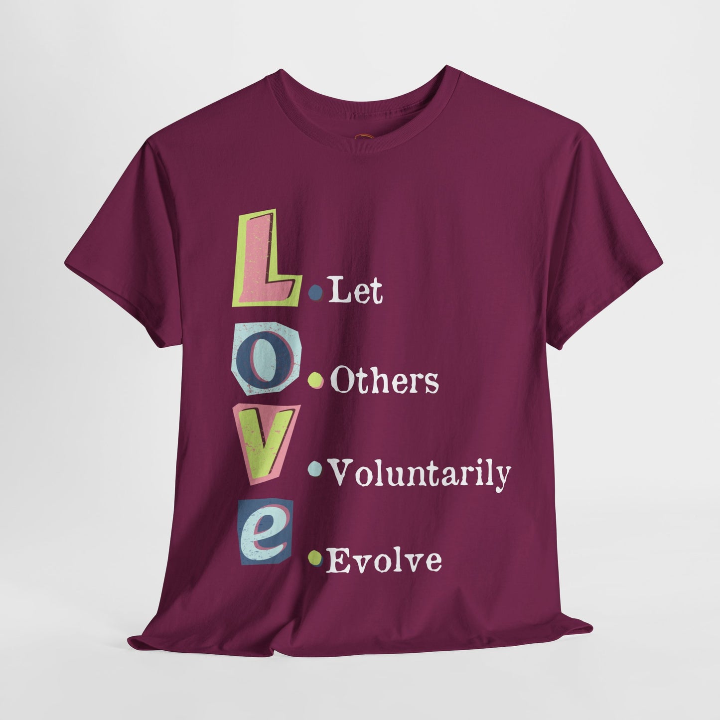 💗L.O.V.E Unisex Heavy Cotton Tee