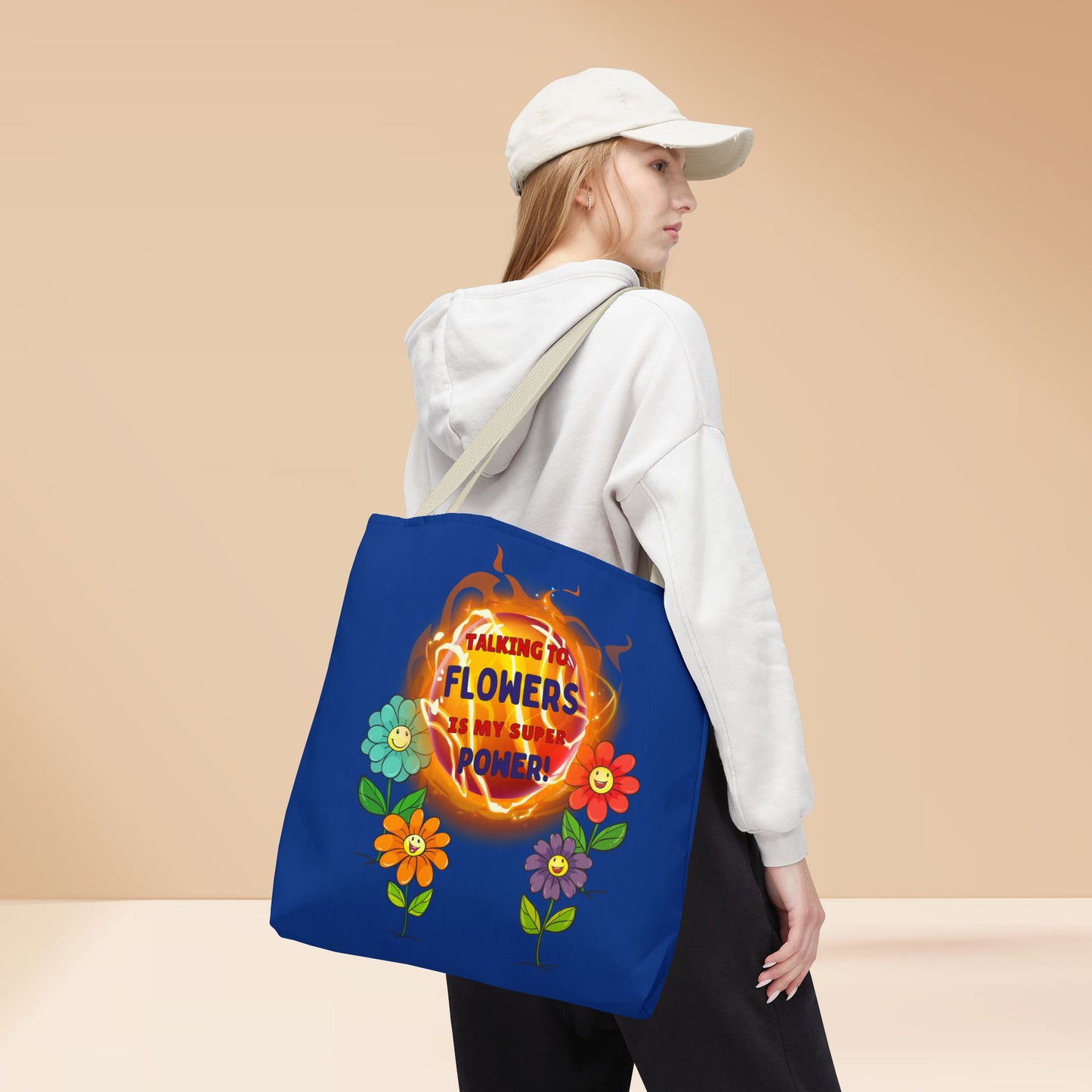 🌸Talking To Flowers Is My Super Power Tote Bag