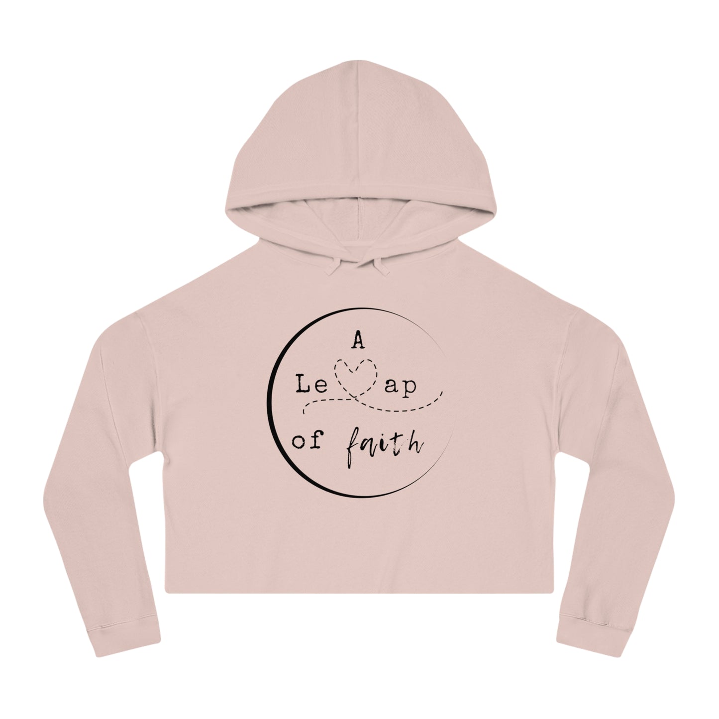💞A Leap of Faith Women’s Cropped Hooded Sweatshirt