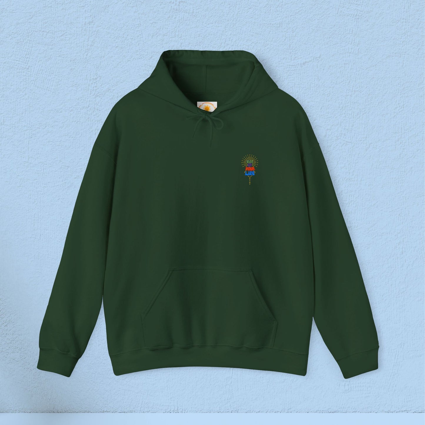 🌞Vibe Up Your Life Unisex Heavy Blend™ Embroidered Hooded Sweatshirt