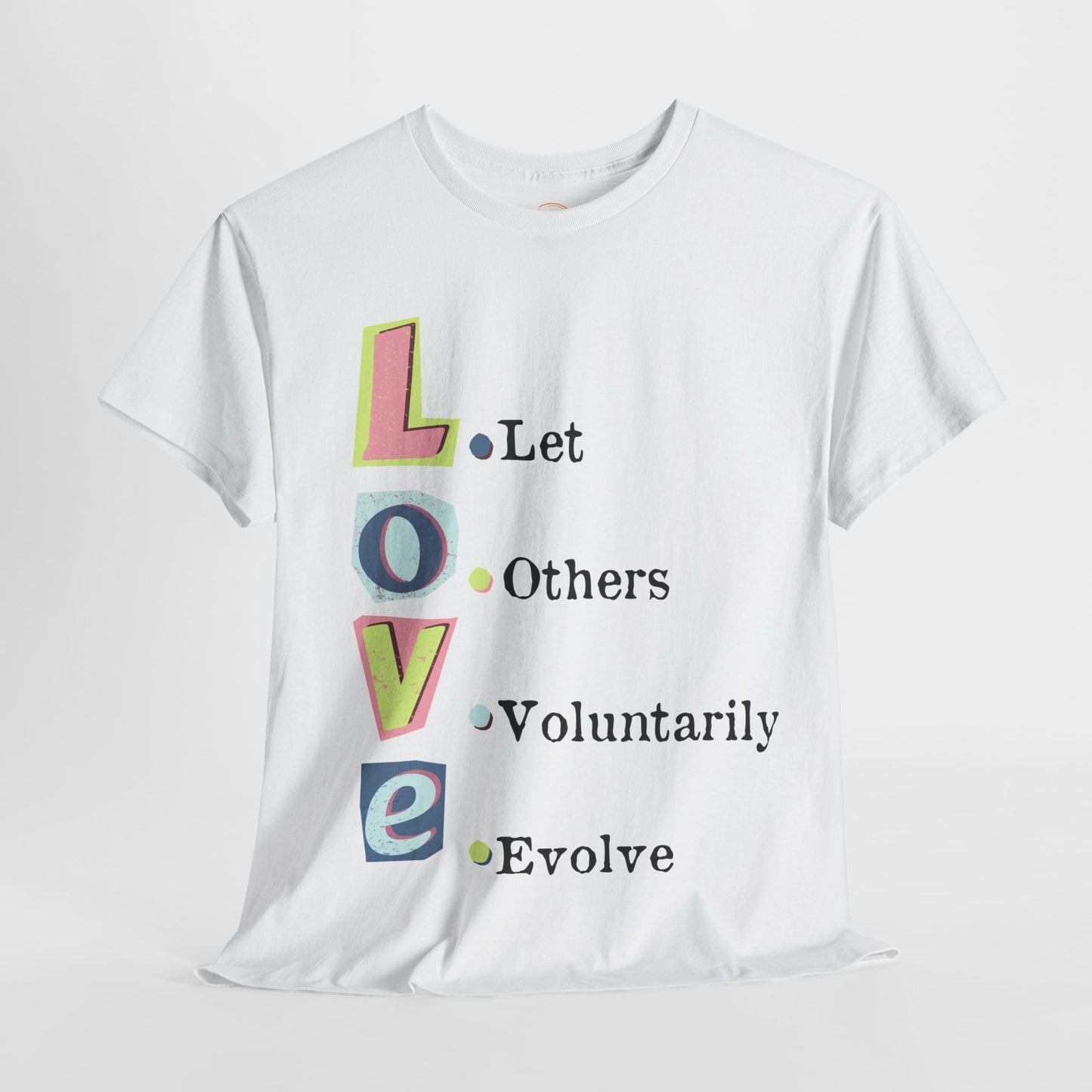 💗L.O.V.E Unisex Heavy Cotton Tee