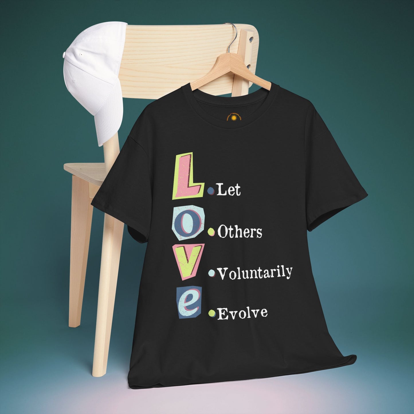 💗L.O.V.E Unisex Heavy Cotton Tee