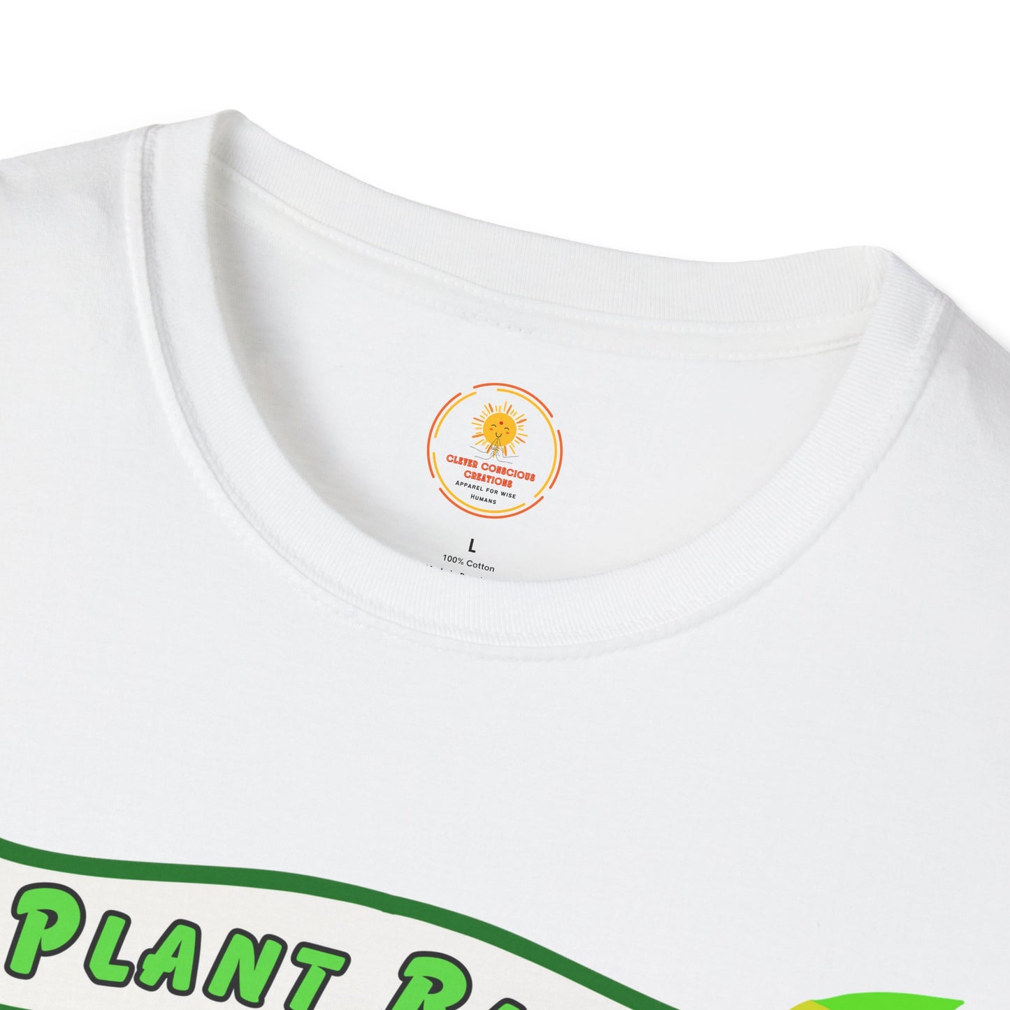 💚Plant Based Energy Raised Unisex Soft-style T-Shirt