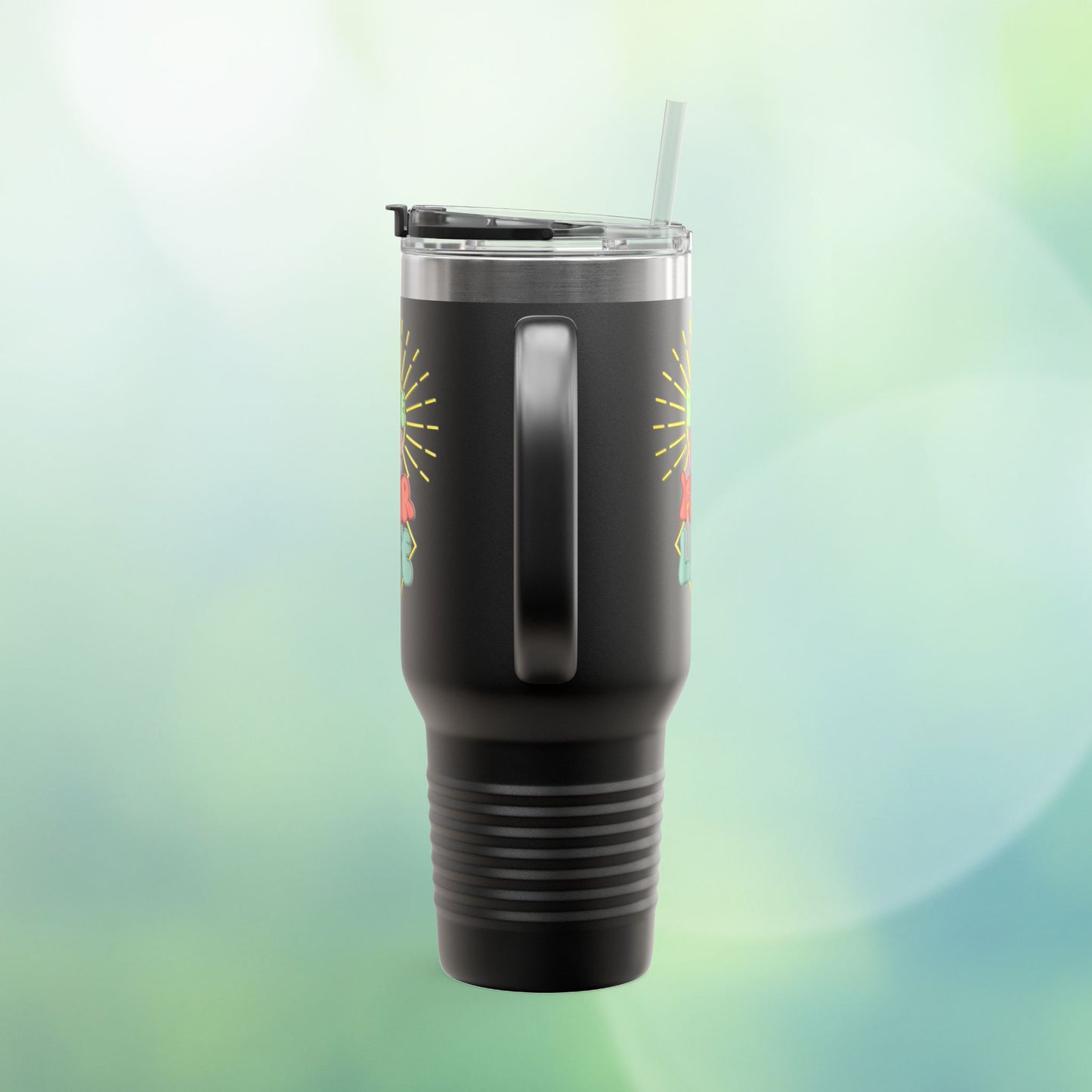 😎Vibe Up Your Life Insulated Travel Mug, 40oz
