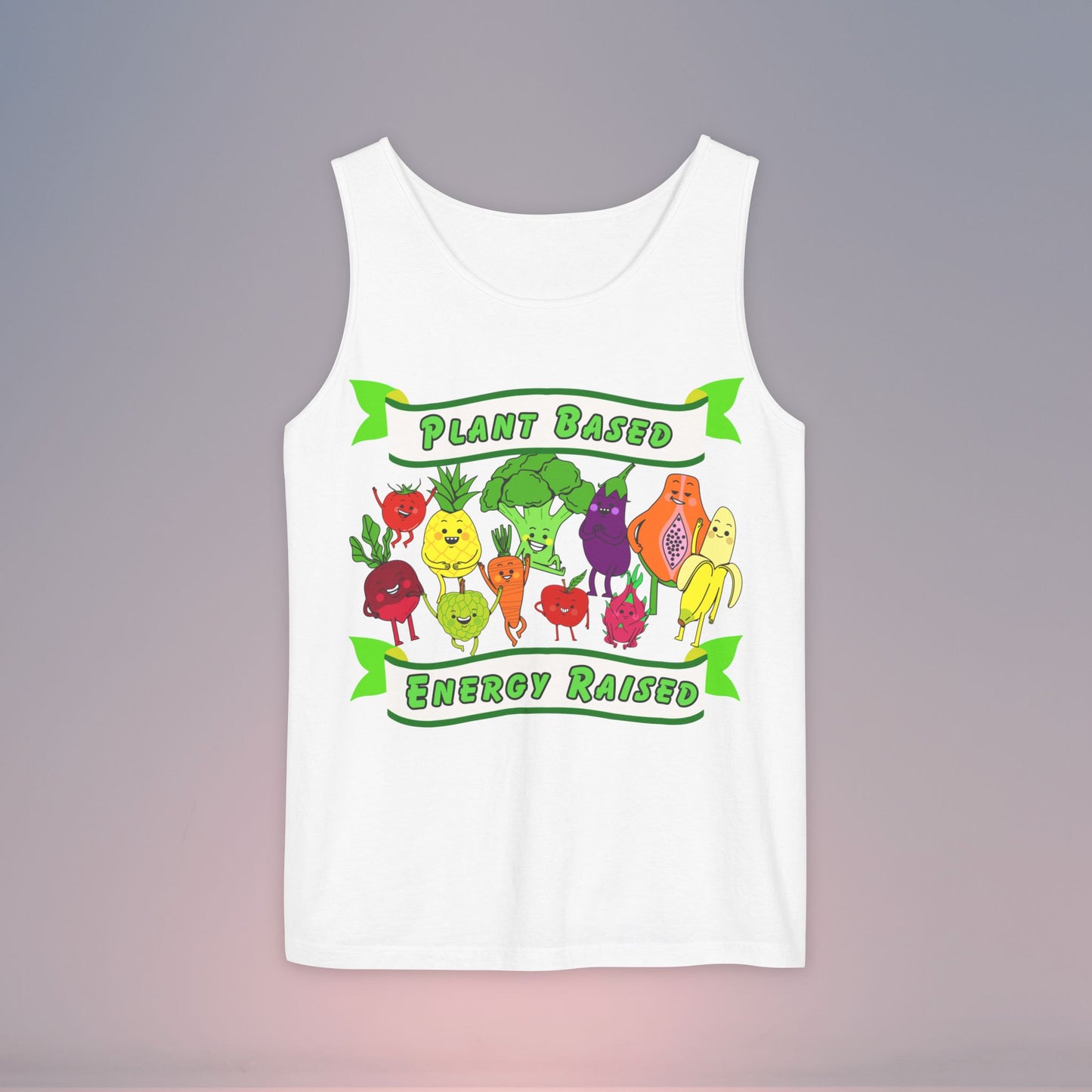 🌿Plant Based Energy Raised Unisex Tank Top
