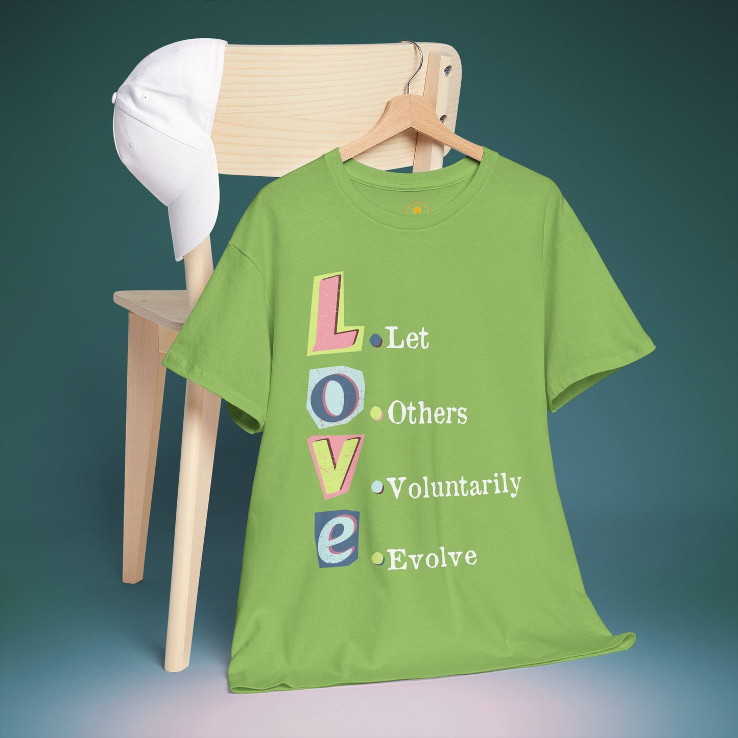 💗L.O.V.E Unisex Heavy Cotton Tee