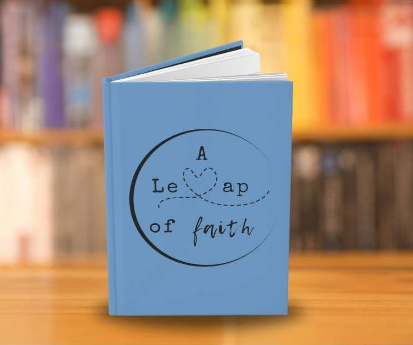 😇A Leap Of Faith Hardcover Journal Matte