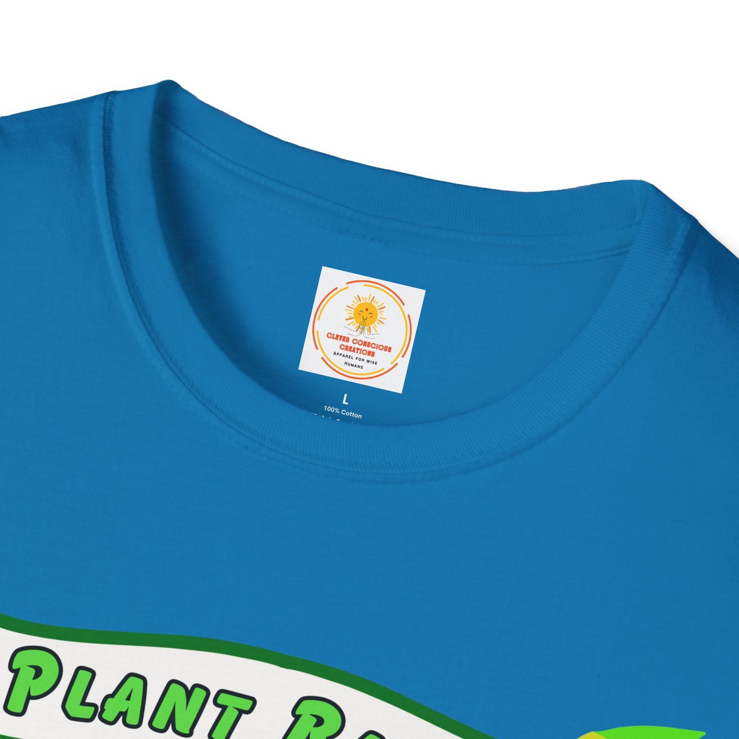 💚Plant Based Energy Raised Unisex Soft-style T-Shirt