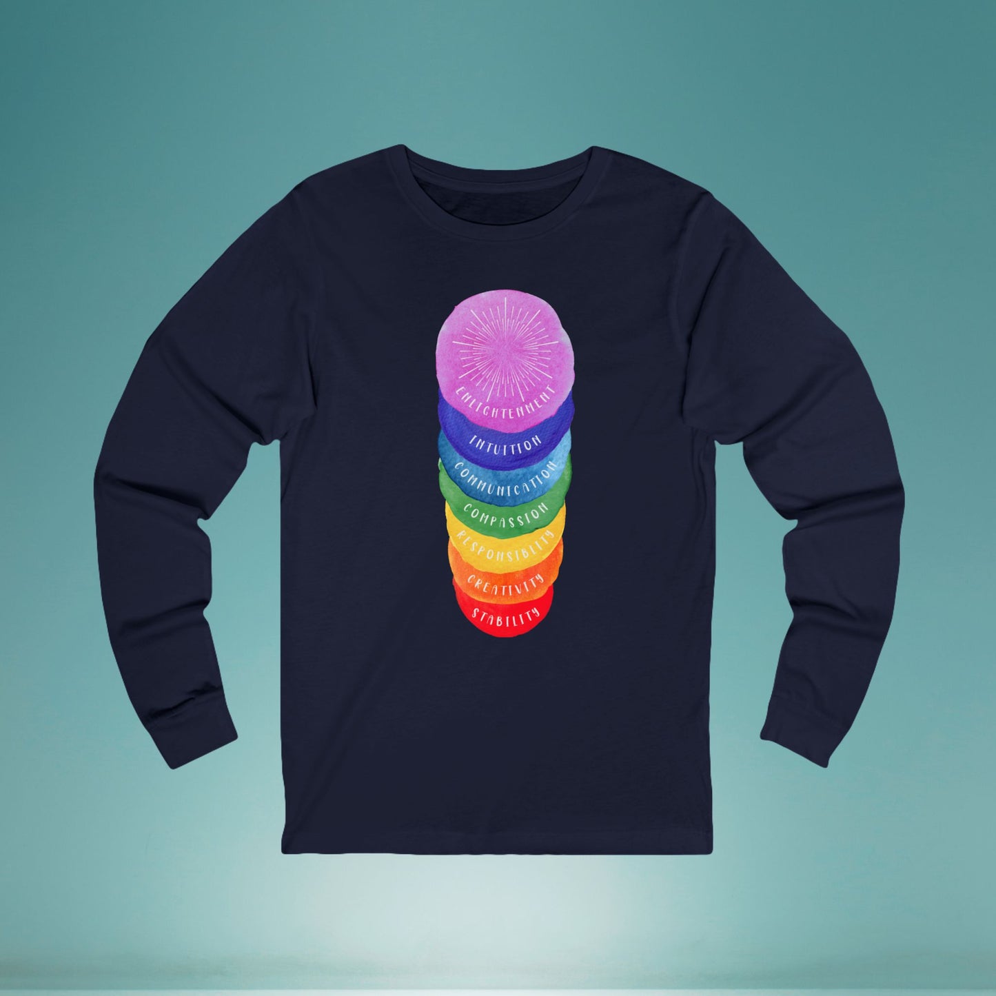 ❤️💚💙Rainbow Rights Unisex Jersey Long Sleeve Tee