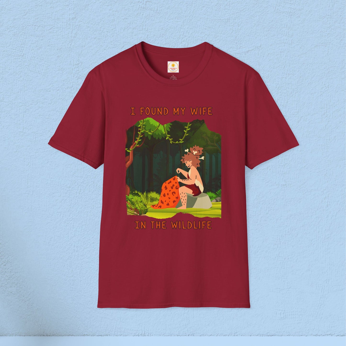 😄I Found My Wife in the Wildlife Unisex T-Shirt