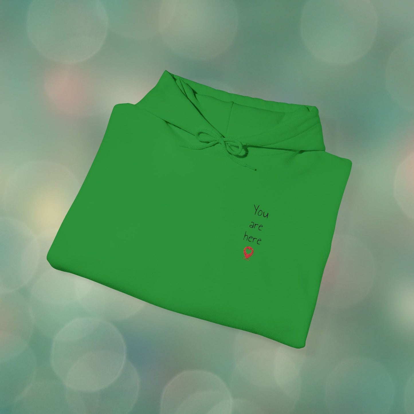 📍You are here Embroidered Unisex Heavy Blend™ Hooded Sweatshirt