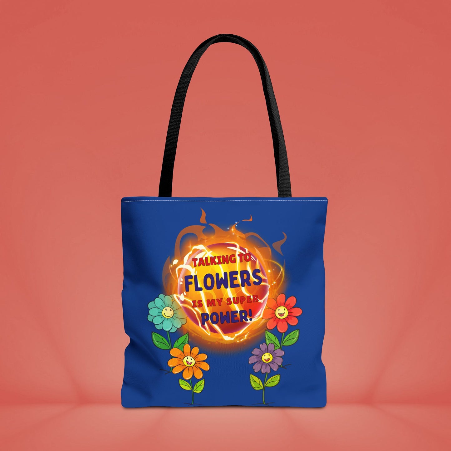 🌸Talking To Flowers Is My Super Power Tote Bag