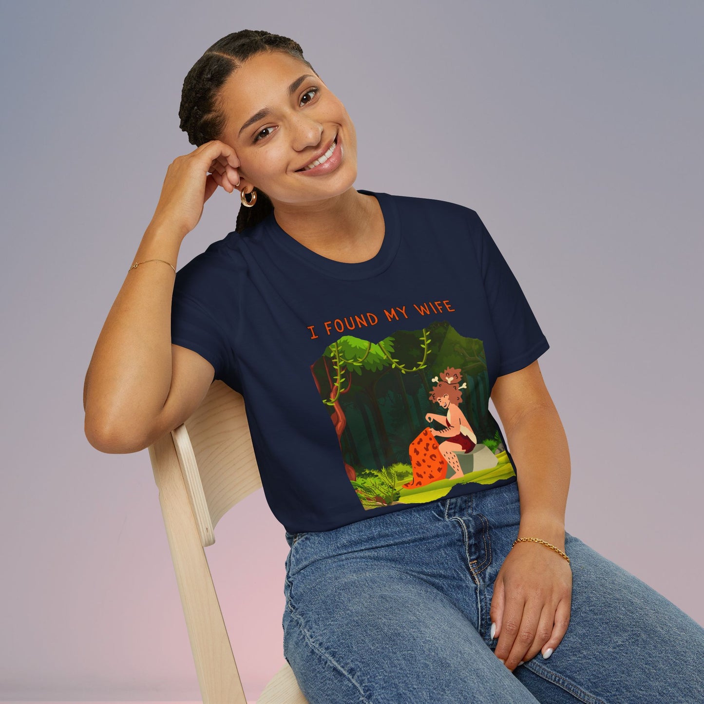 😄I Found My Wife in the Wildlife Unisex T-Shirt