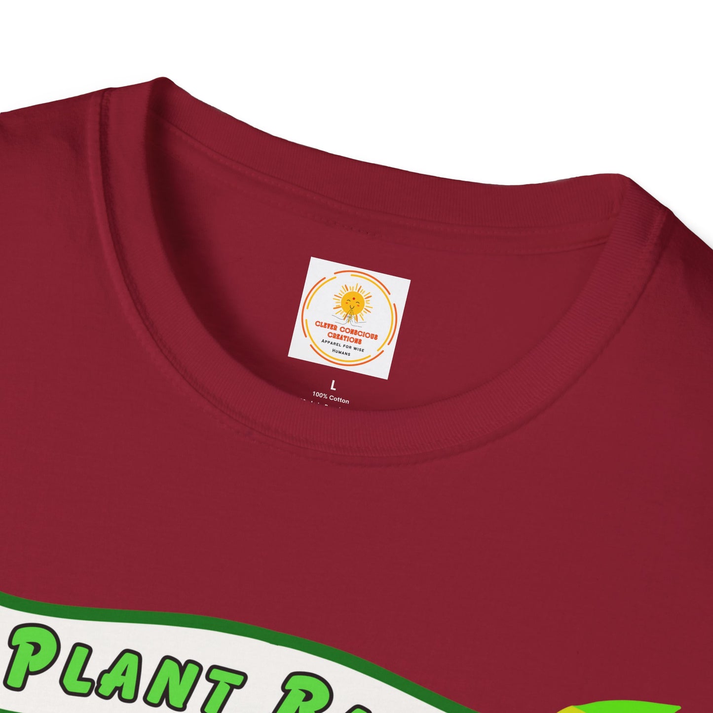 💚Plant Based Energy Raised Unisex Soft-style T-Shirt