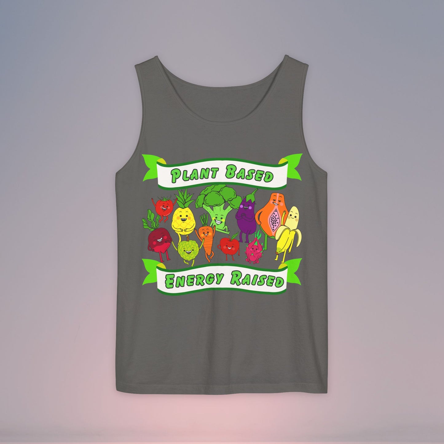 🌿Plant Based Energy Raised Unisex Tank Top