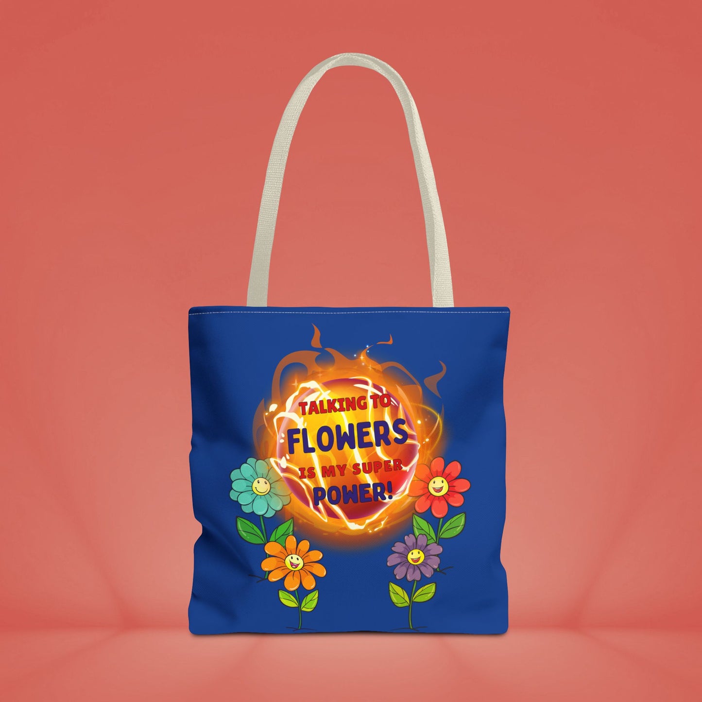🌸Talking To Flowers Is My Super Power Tote Bag