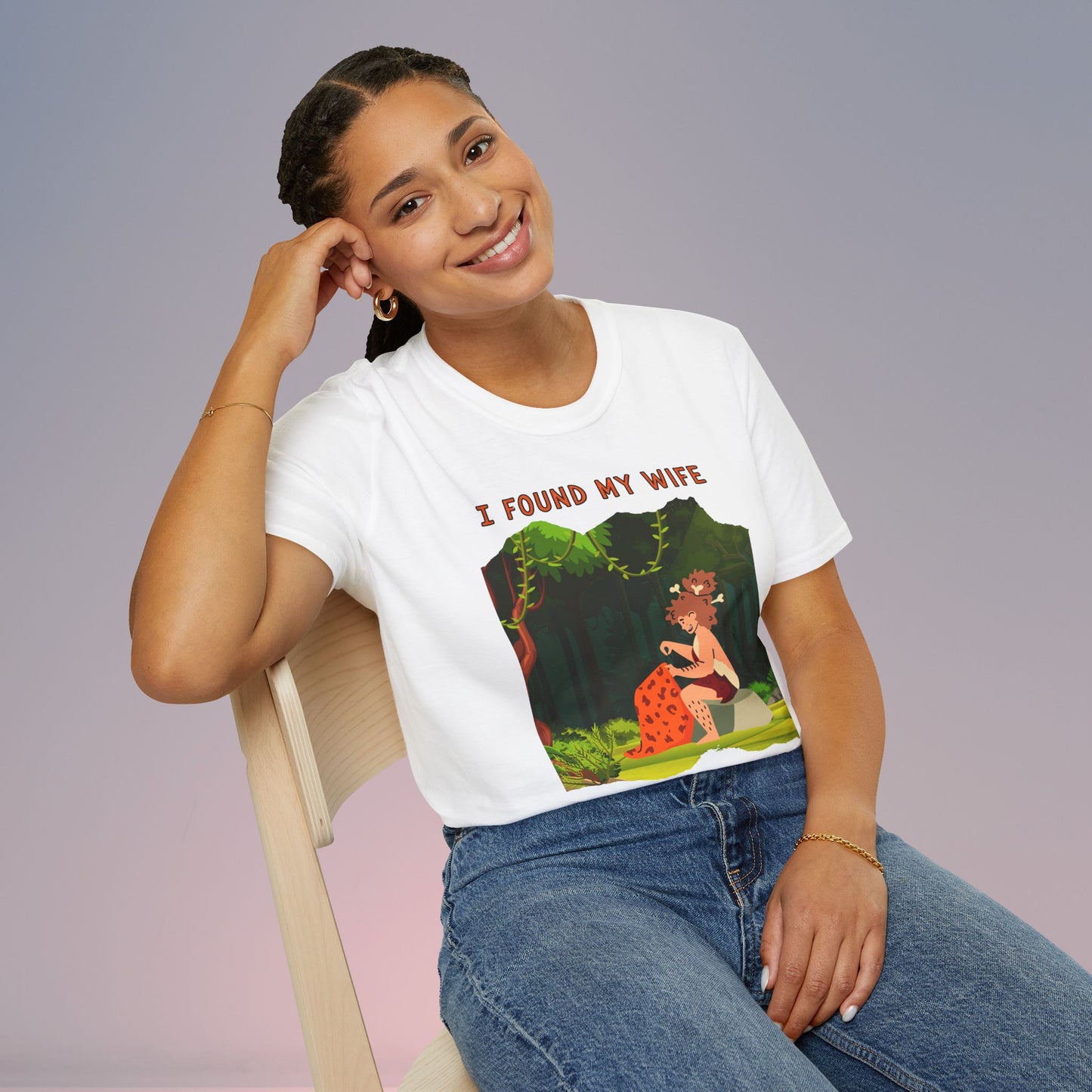 😄I Found My Wife in the Wildlife Unisex T-Shirt