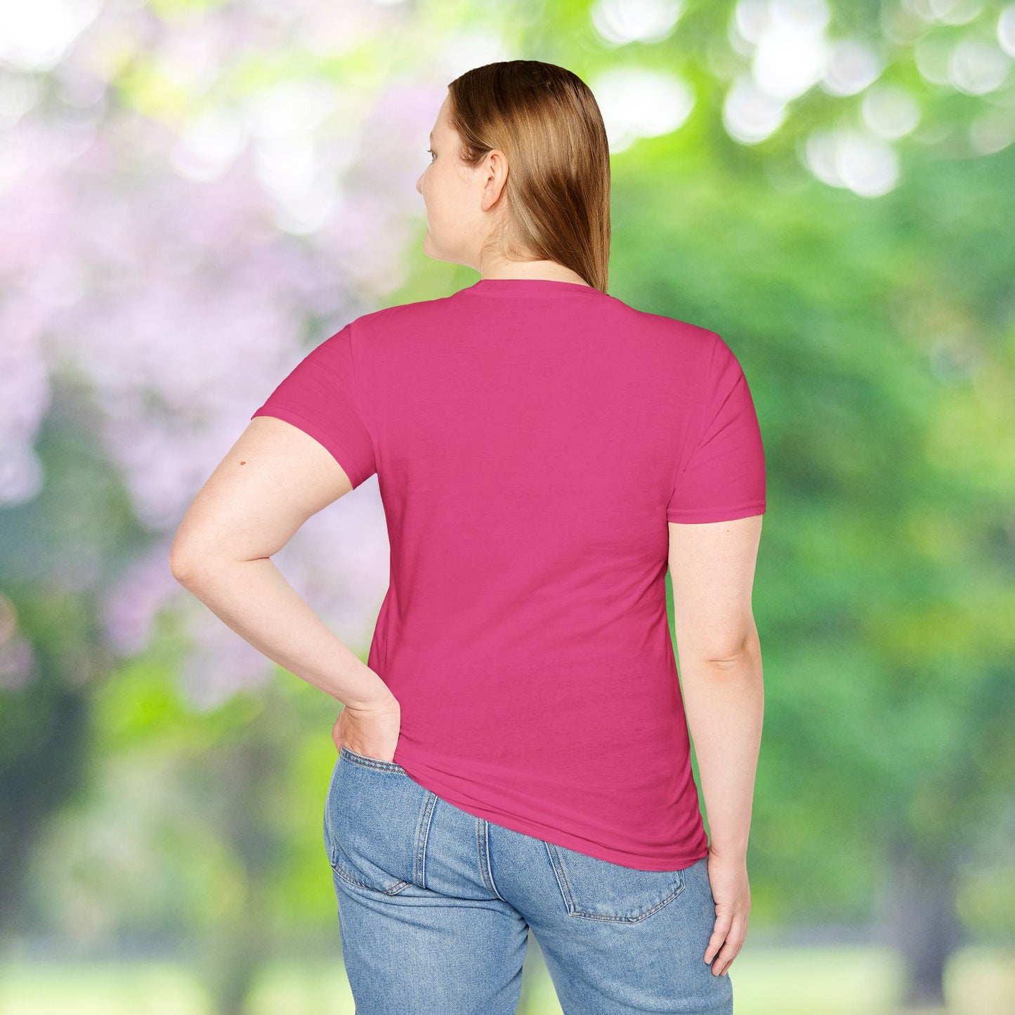 ❣️You are here Unisex Softstyle T-Shirt