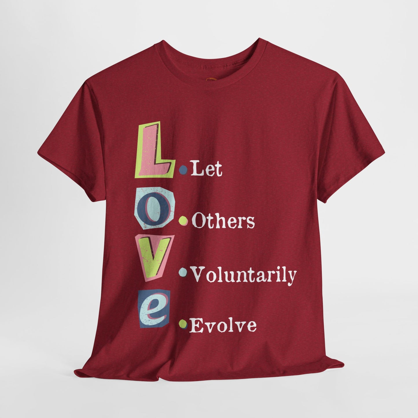 💗L.O.V.E Unisex Heavy Cotton Tee