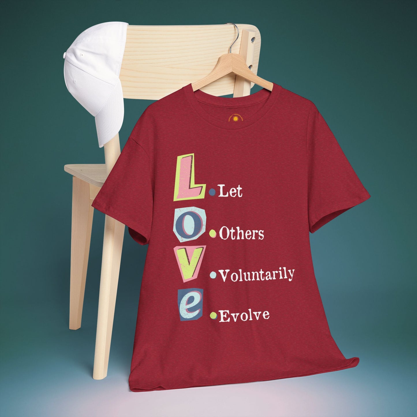 💗L.O.V.E Unisex Heavy Cotton Tee