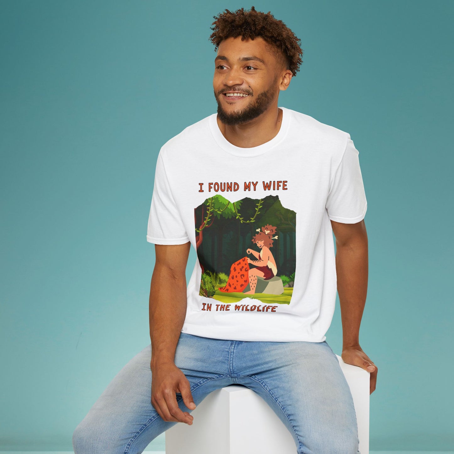 😄I Found My Wife in the Wildlife Unisex T-Shirt