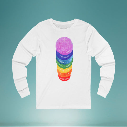 ❤️💚💙Rainbow Rights Unisex Jersey Long Sleeve Tee
