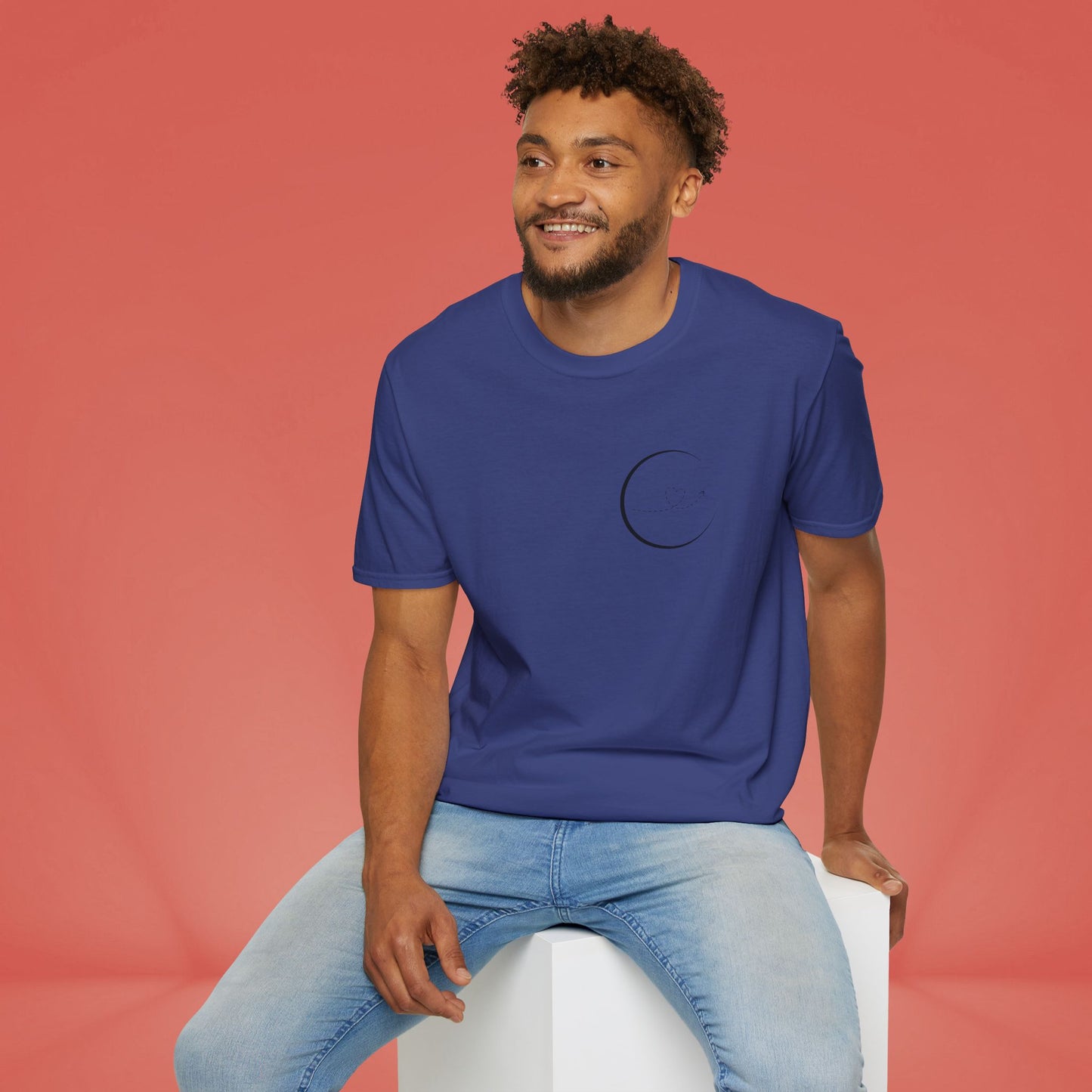 🤾‍♀️A Leap of Faith Unisex Softstyle T-Shirt