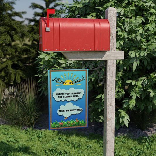 👋All are welcome Garden Banner