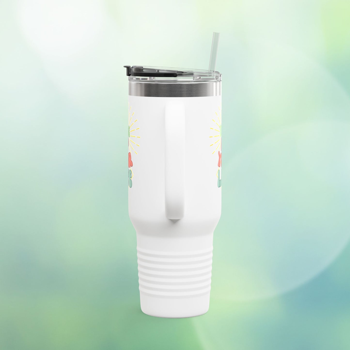 😎Vibe Up Your Life Insulated Travel Mug, 40oz